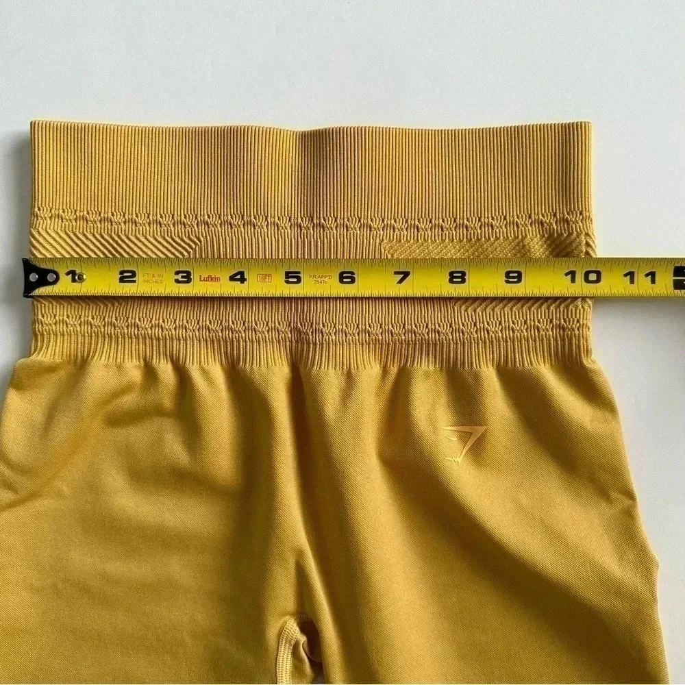 Gymshark‎ Studio Leggings Yellow Small